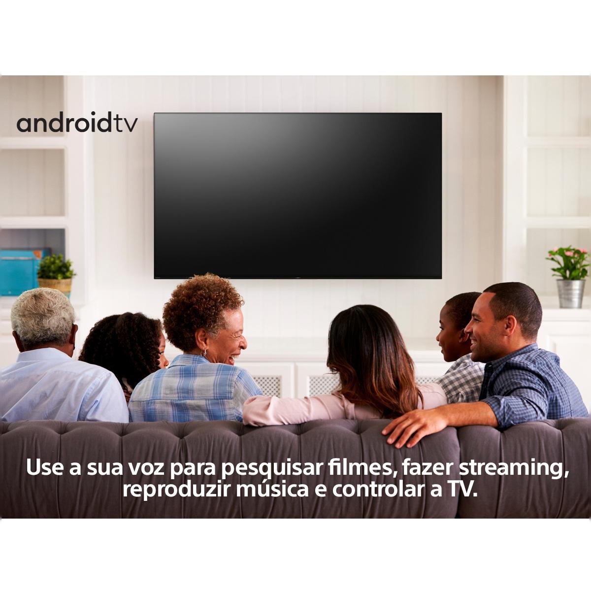 TV LED 32" (80 cm) Sony KD-32W800P HDR, Smart TV, Android TV, Chromecast Preto-4
