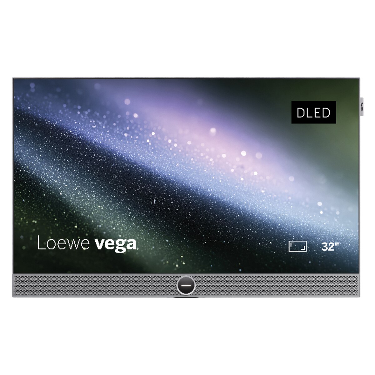 Imagem 0 de TV LED 32" (81 cm) Loewe Vega 32, UHD 4K, Direct LED Full?Array, HDR, Wi?Fi e Smart TV, Som Frontal 60 W - Preto
