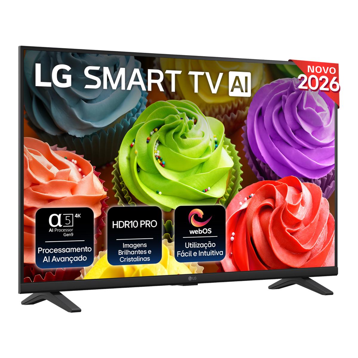 Imagem 0 de TV LED 32" (80 cm) LG 32LB650B6LA.AEU HD, Smart TV, AI, LB65