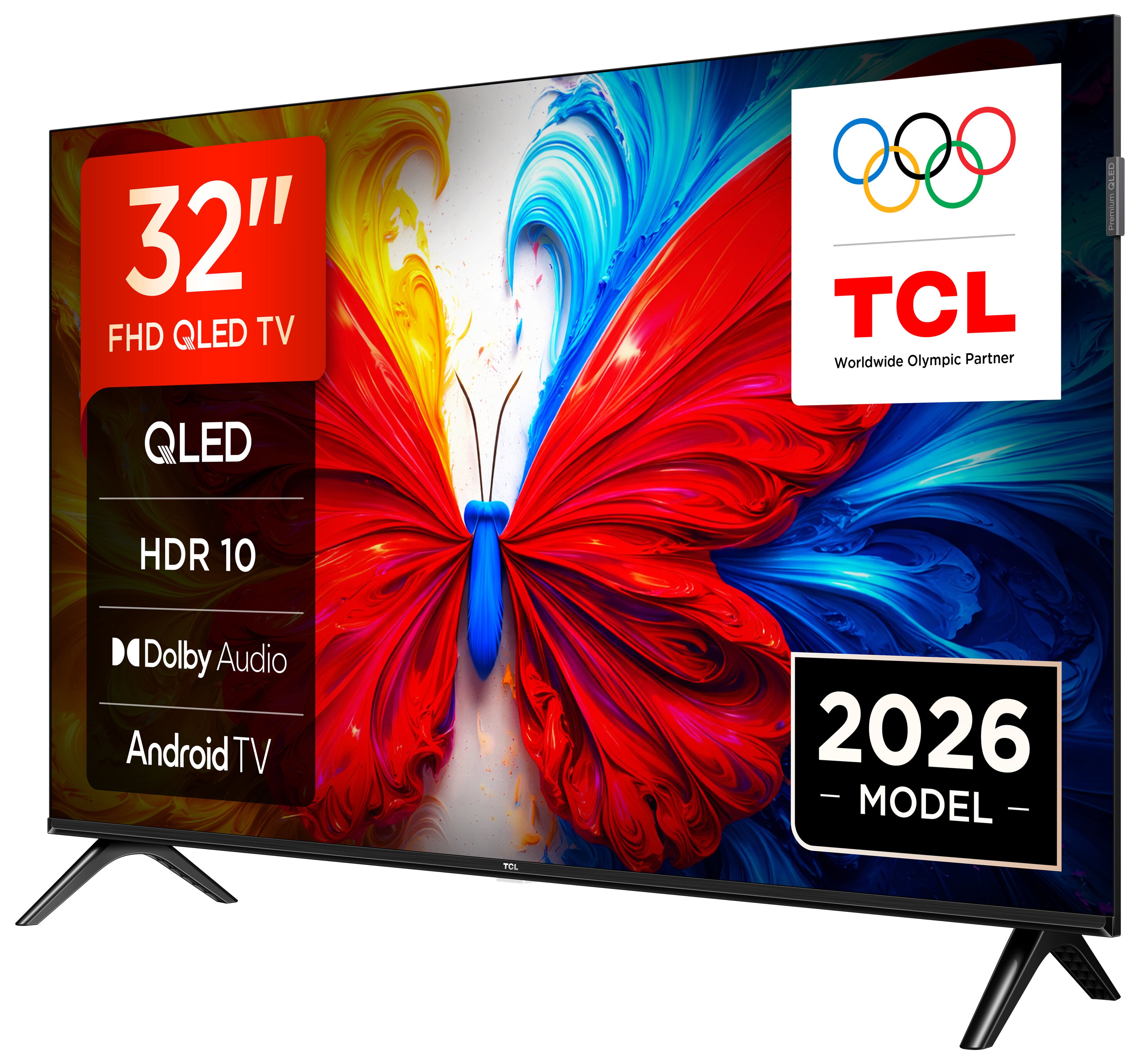 TV QLED 32" (81 cm) TCL 32S5L, Full HD, HDR, Direct LED, Android TV, Dolby Audio - Aço Escuro Aço escuro-2