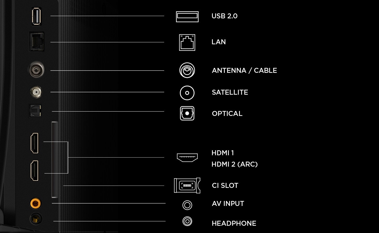 TV QLED 32" (81 cm) TCL 32S5L, Full HD, HDR, Direct LED, Android TV, Dolby Audio - Aço Escuro Aço escuro-8