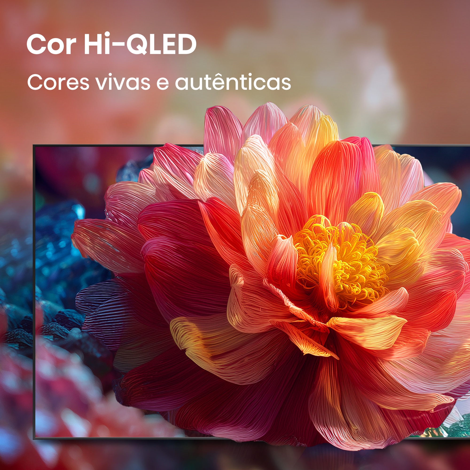 TV HI-QLED 40" (100 cm) Hisense 40A5S Full HD 4K Smart TV com IA Preto-5