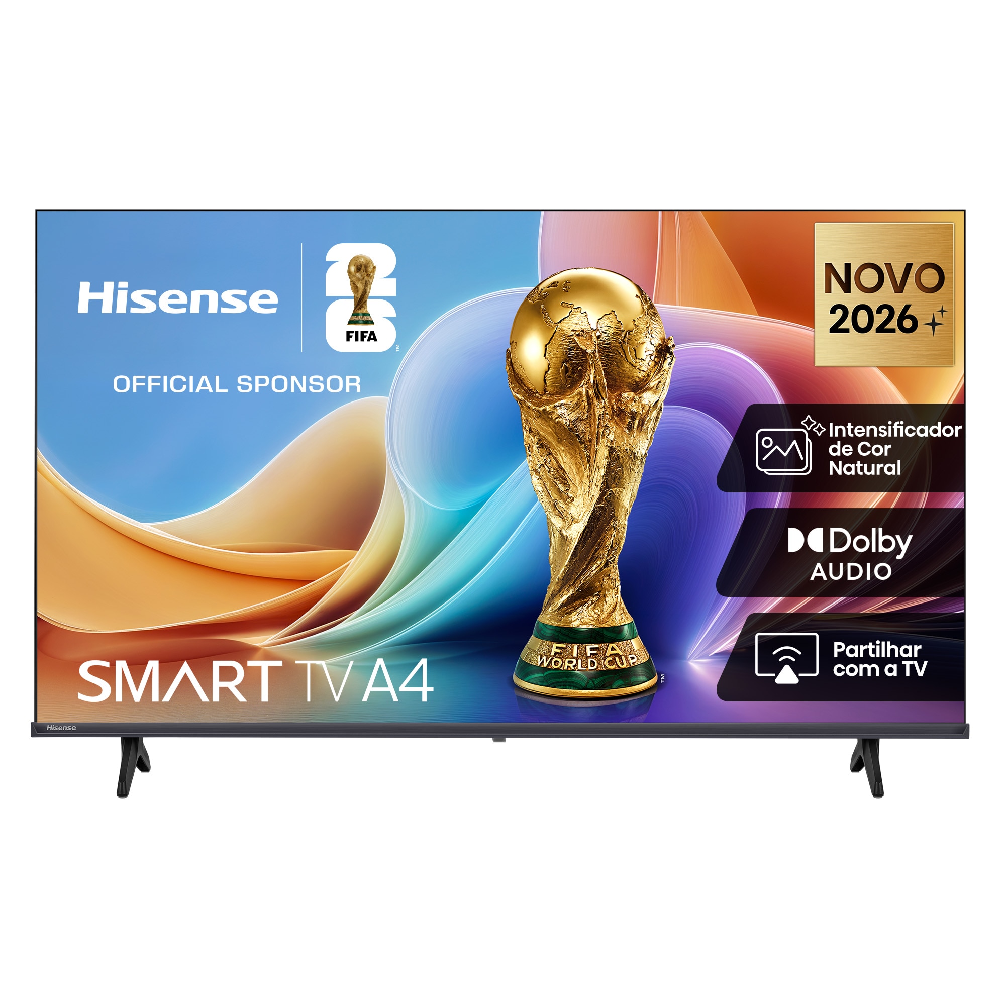 Imagem 0 de TV LED 40" (100 cm) Hisense 40A4S Full HD Smart TV