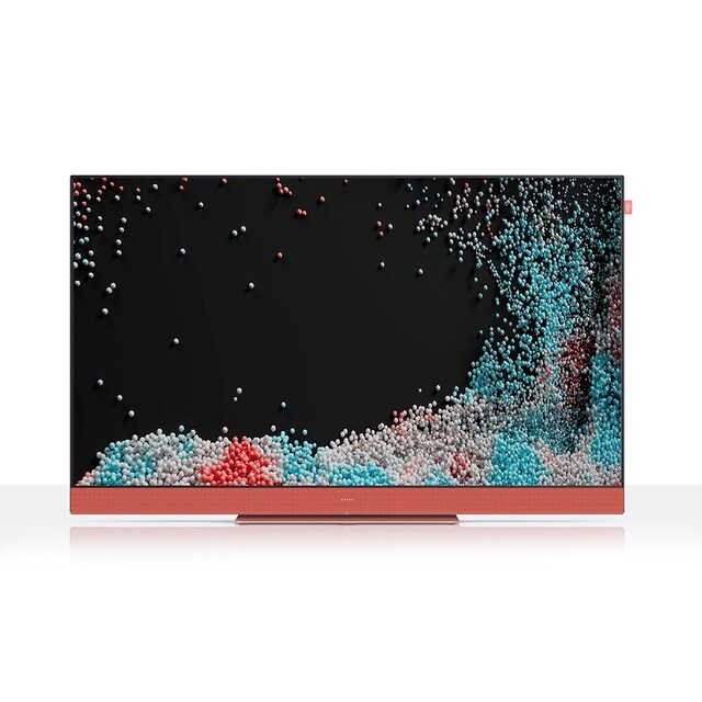 Imagem 0 de TV We. SEE by Loewe LED 43" UHD 4K, HDR, Wi-Fi e Smart TV - Vermelho Coral