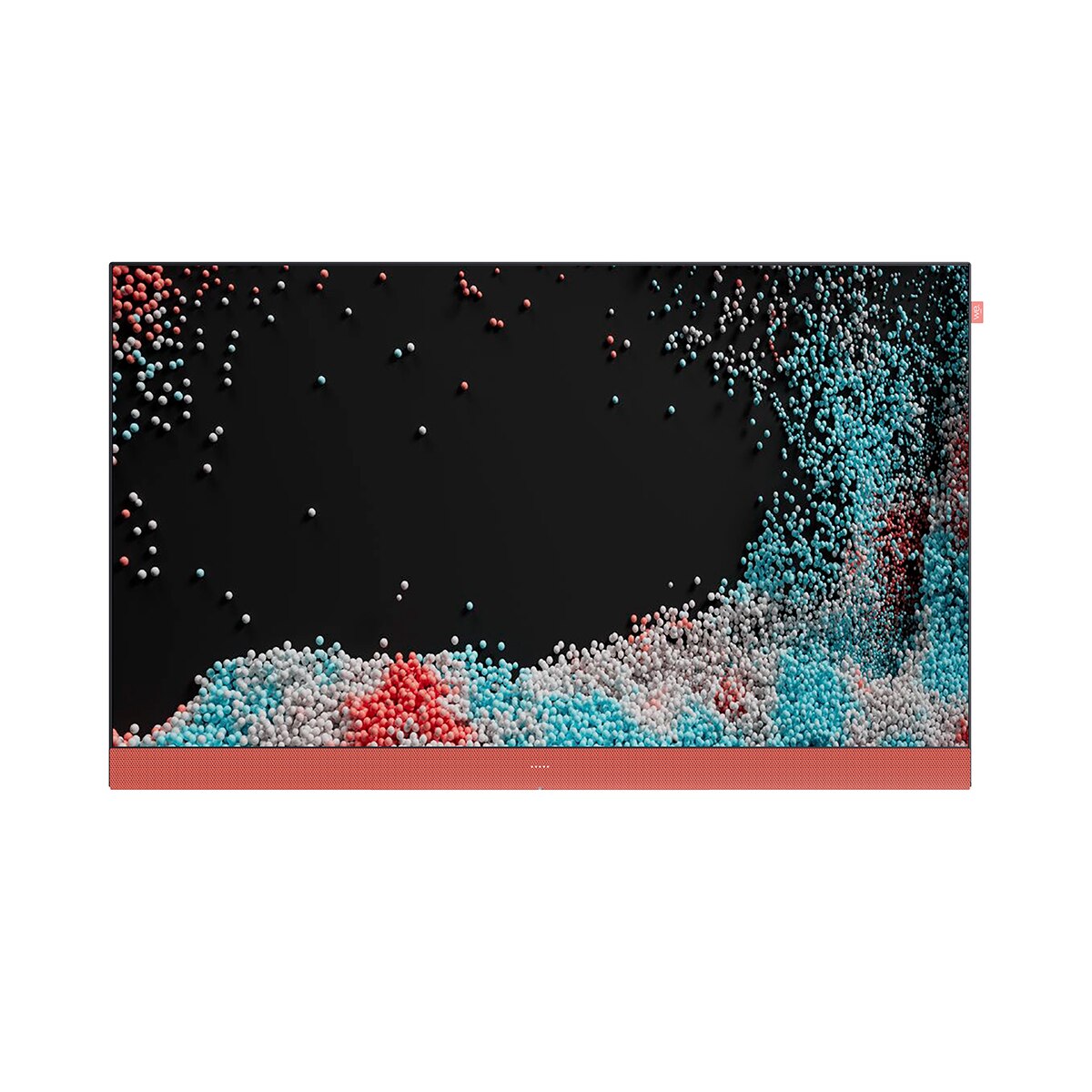 TV We. SEE by Loewe LED 43" UHD 4K, HDR, Wi-Fi e Smart TV - Vermelho Coral Vermelho Coral-3