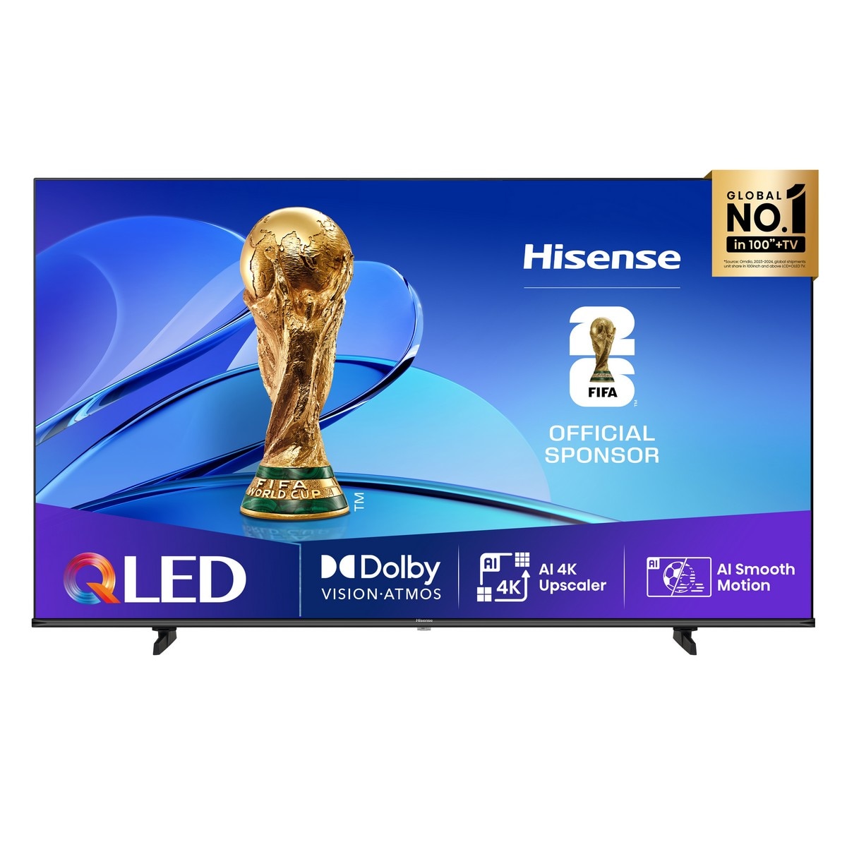 Imagem 0 de TV QLED 43" Hisense 43E7Q, Série E7Q, UHD 4K, Smart TV