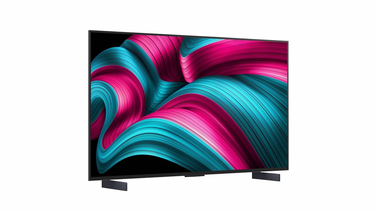 TV OLED 42" LG OLED42C54LA.AEU evo AI C5 4K, Smart TV Preto-2