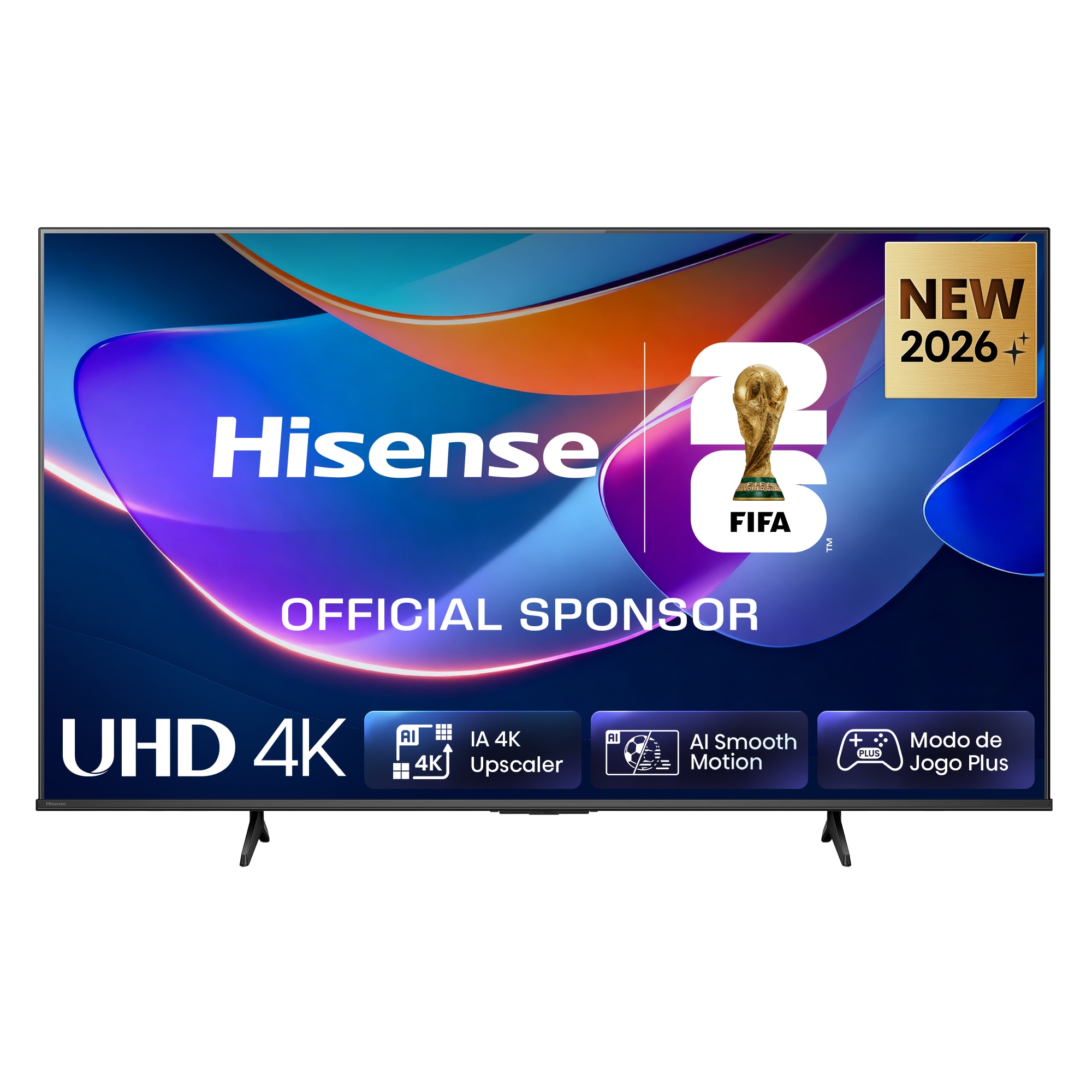 Imagem 0 de TV LED 43" (108 cm) Hisense 43A6S UHD 4K Smart TV com IA