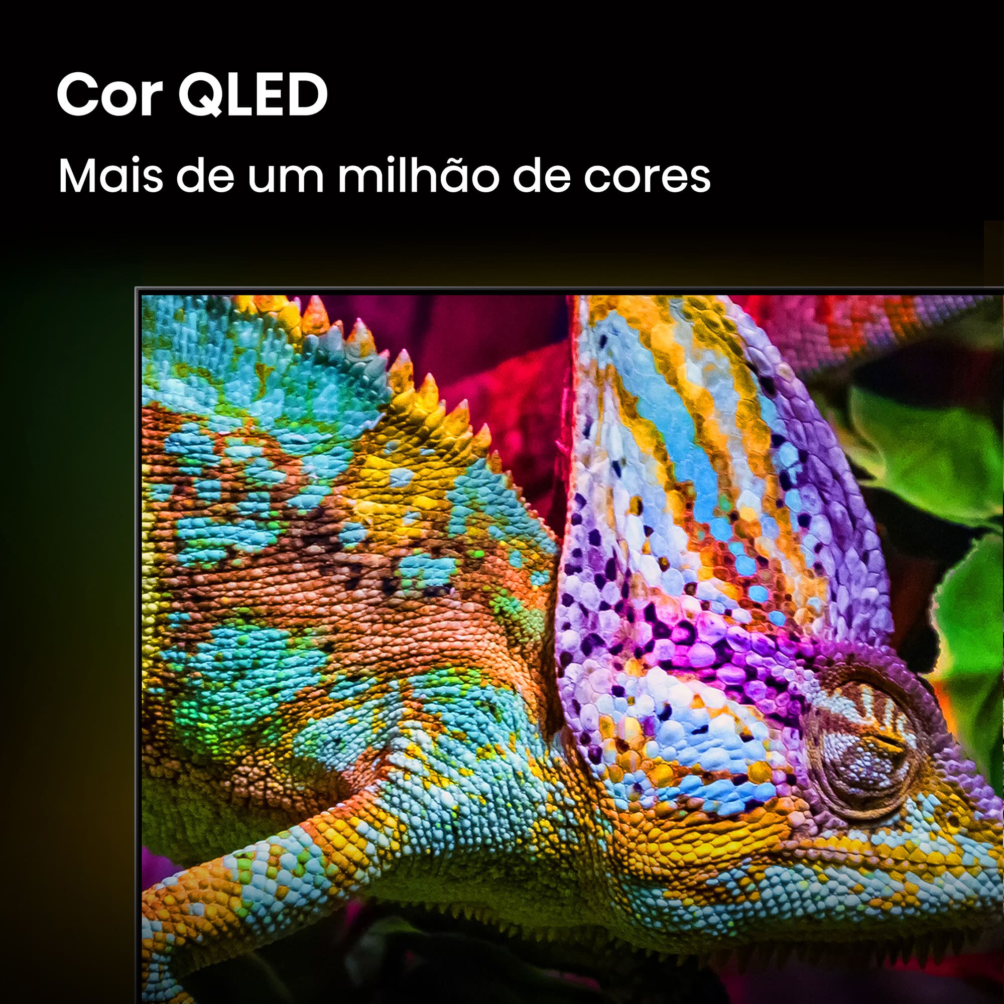 TV QLED 43" (108 cm) Hisense 43E7Q Pro SMT Smart TV Preto-5