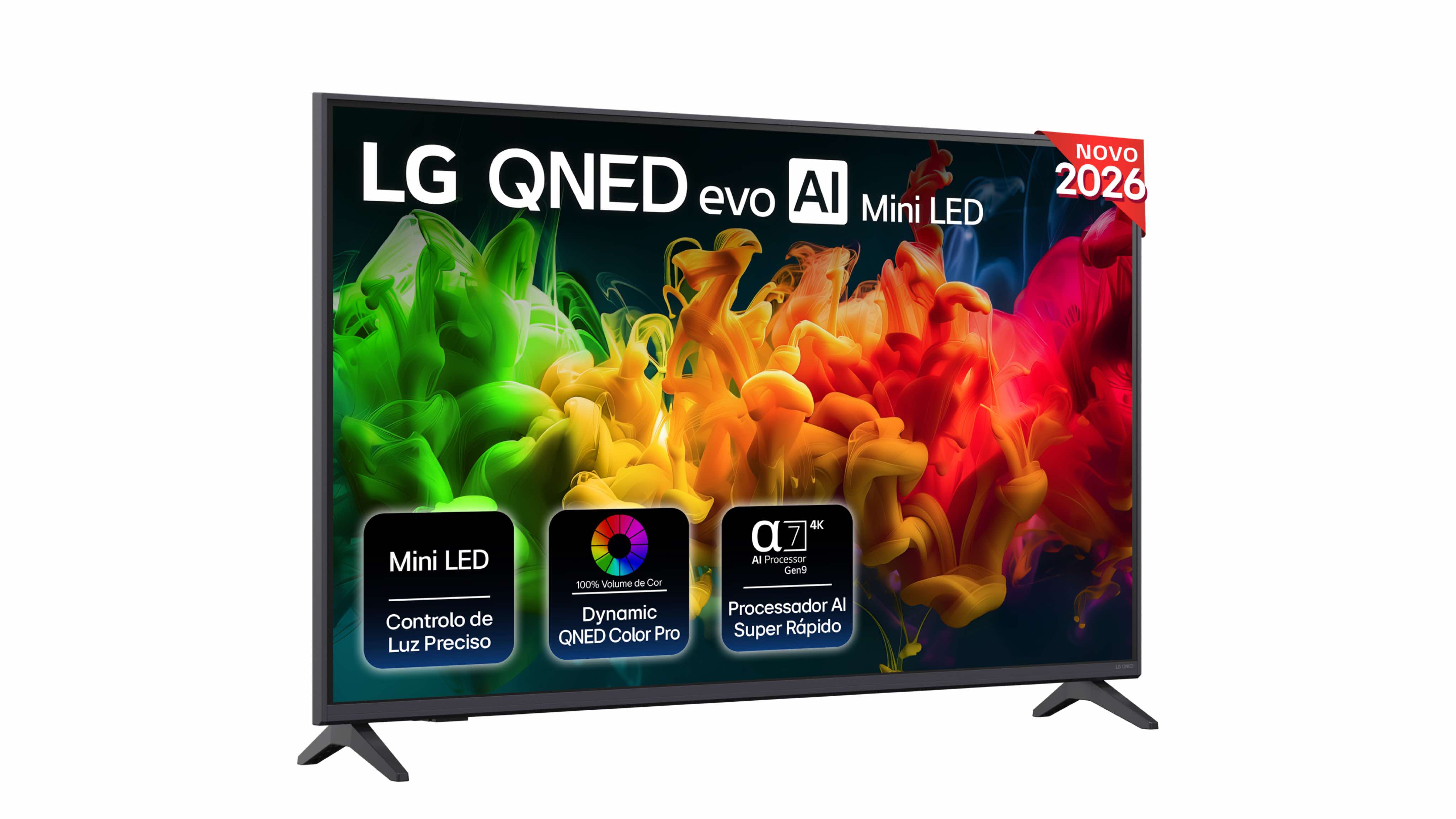 Imagem 0 de TV QNED Evo 81 AI LG 43" (108cm) Mini LED 43QNED81B6C.AEU
