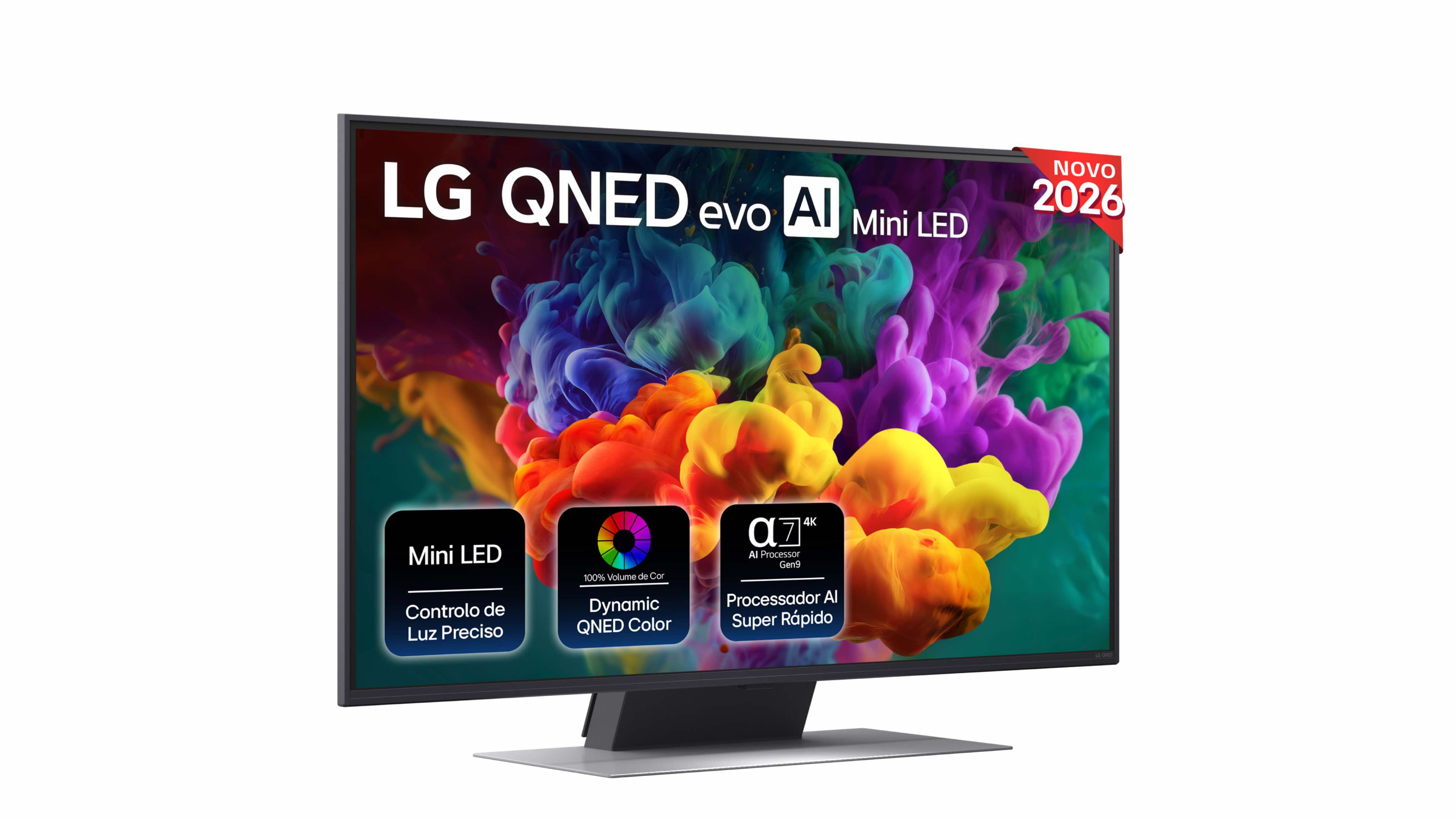 Imagem 0 de TV QNED evo AI Mini LED 43" (108 cm) LG 43QNED87B6A.AEU 4K, Smart TV