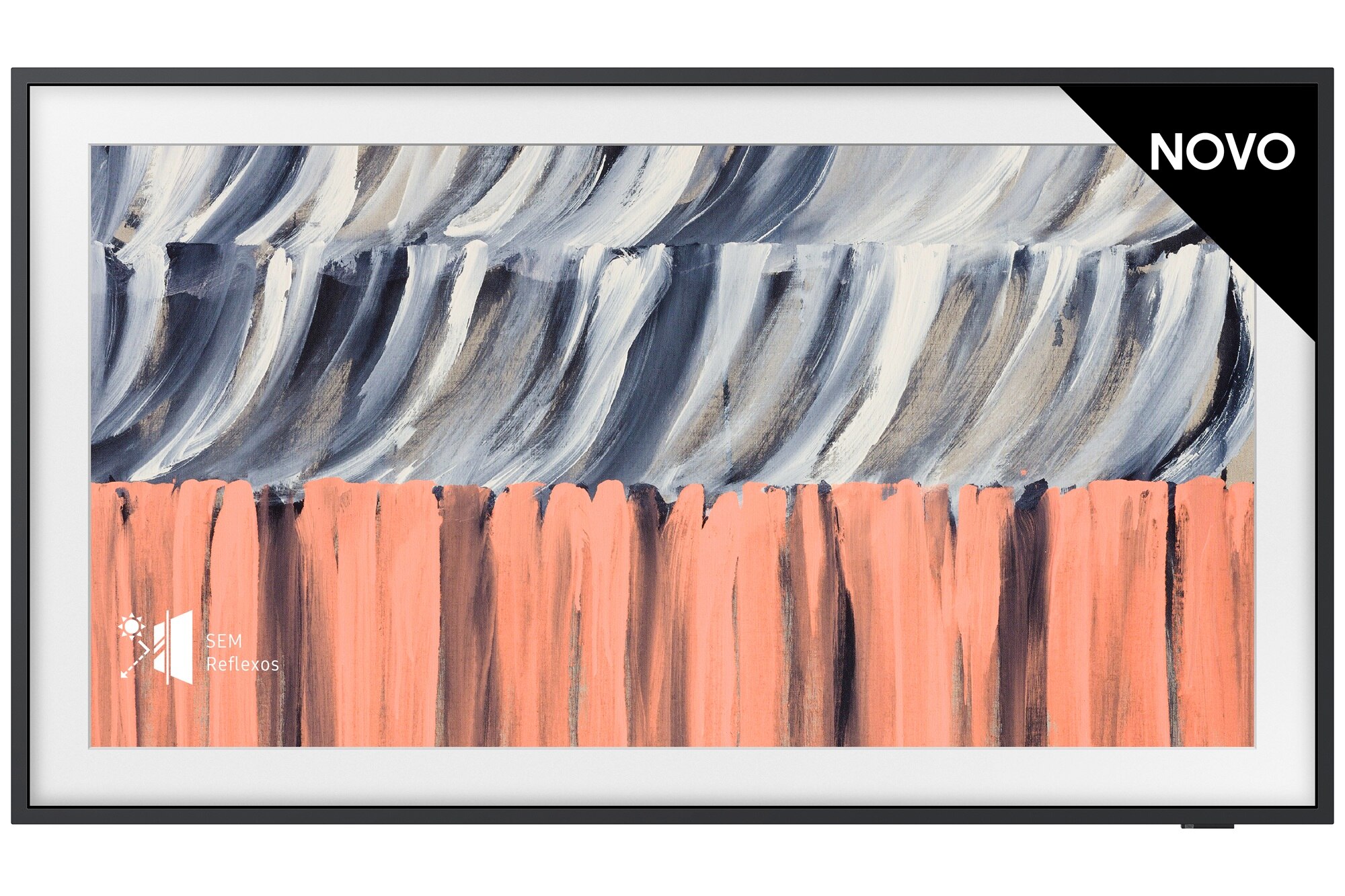 Imagem 0 de TV QLED 43" (108 cm) Samsung The Frame TQ43LS03HEUXXC 4K Smart TV Vision AI sem Reflexos, Modo Arte e Suporte Incluído