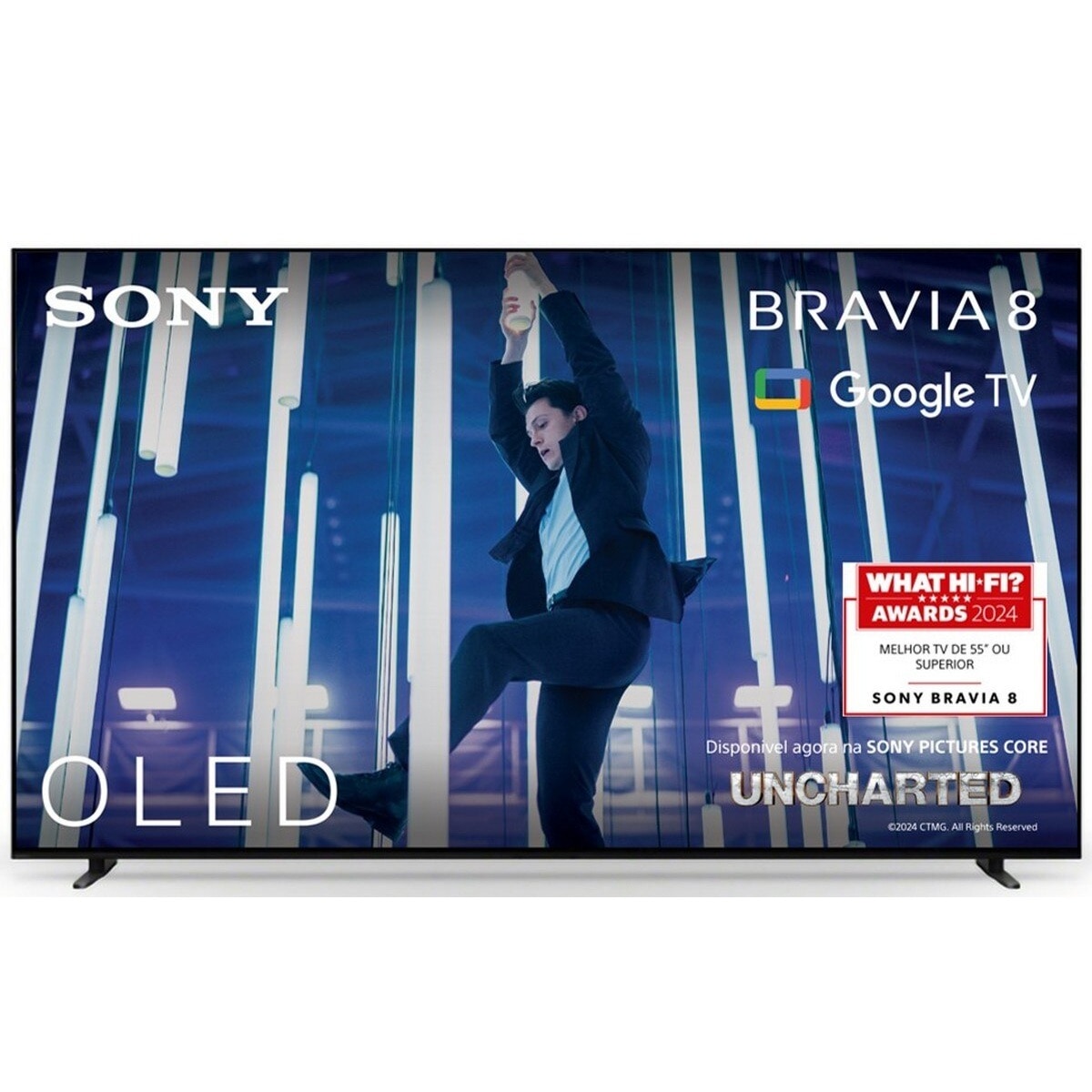 Imagem 0 de TV Sony BRAVIA OLED 55" (139cm) 8 55XR80 4K HDR Google Smart TV, Funções para PS5, IMAX Enhanced, Dolby Vision Atmos, Chromecast, Apple AirPlay
