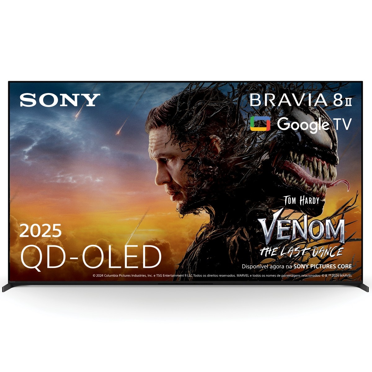 Imagem 0 de TV QD-OLED Sony (55") Bravia 8 II QD-OLED UHD 4K K-55XR8M2, 139cm, Google TV, Procesador AI XR, Acoustic Surface Audio, Dolby Vision, Dolby Atmos
