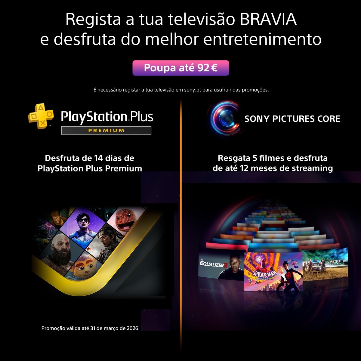 TV LED Sony (55") Bravia 3 LED UHD 4K K55S35B, de 139cm, Google TV, Dolby Vision, Dolby Atmos, Triluminos PRO, X-Balanced Speaker, Game Menu 15