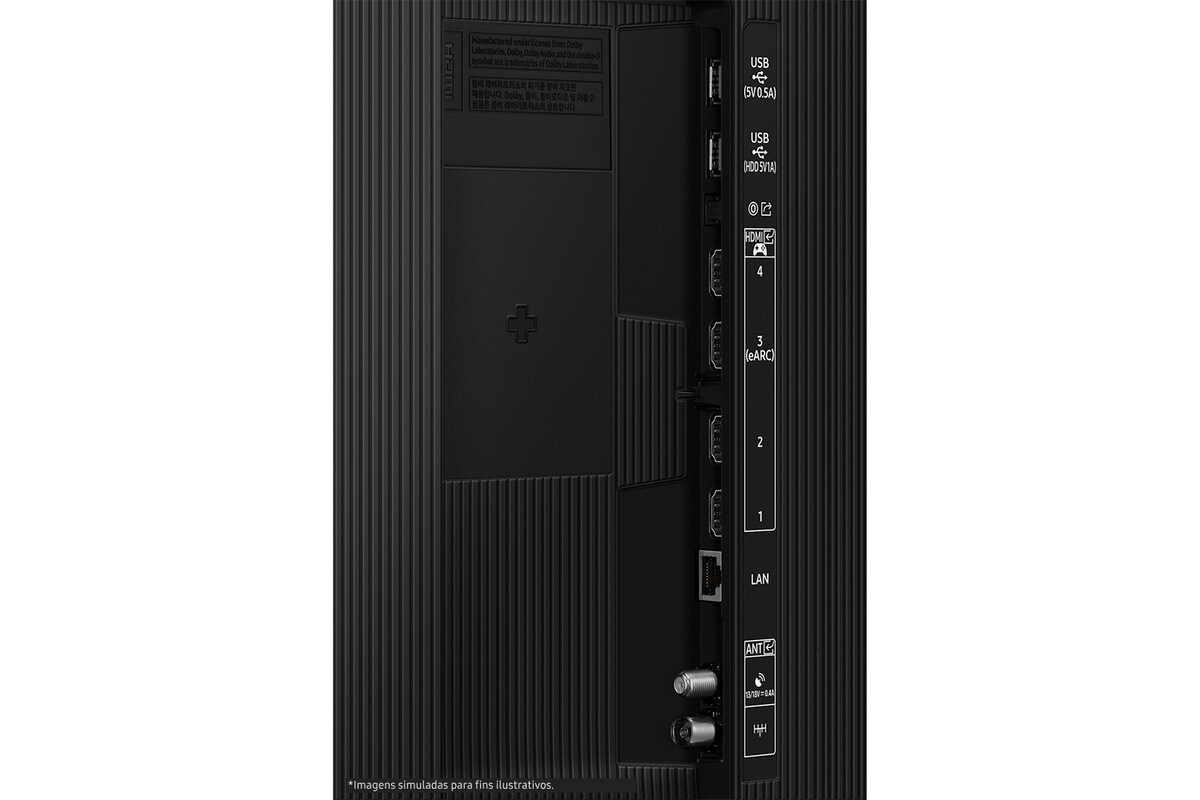 TV 55" Neo QLED QN70F 4K Samsung TQ55QN70FAUXXC Vision AI Smart TV - Preto 9