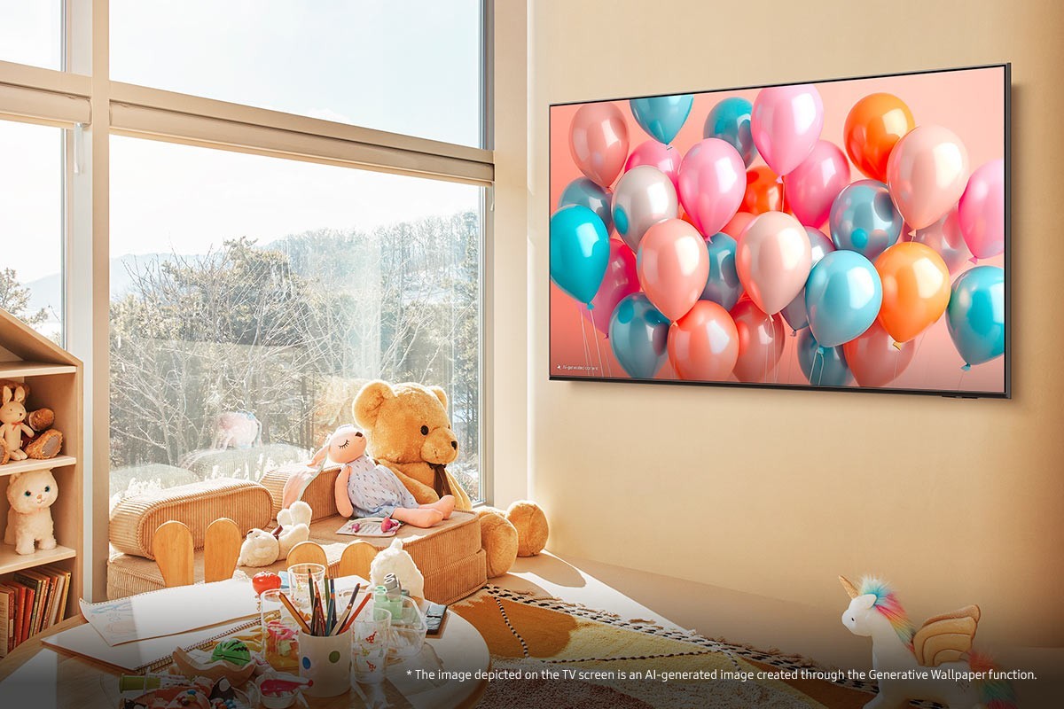 TV Samsung 55" QLED 4K TQ55Q7FAAUXXC Preto-9