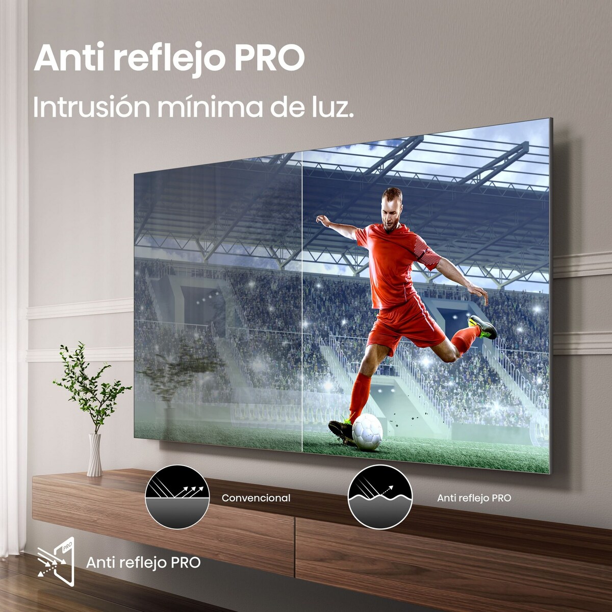TV MiniLED 139 cm (55") Hisense 55U8Q, UHD 4K, Smart TV Alumínio/Cinzento-carvão-8
