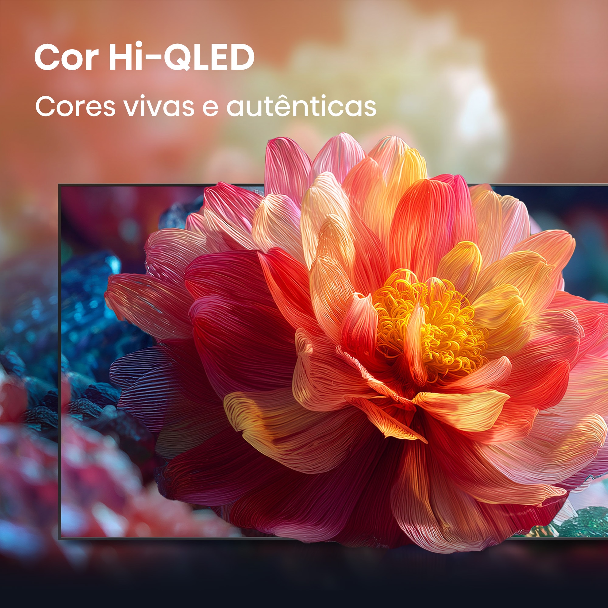 TV HI-QLED 55" (139 cm) Hisense 55A7S UHD 4K Smart TV com IA Cinzento carvão-5