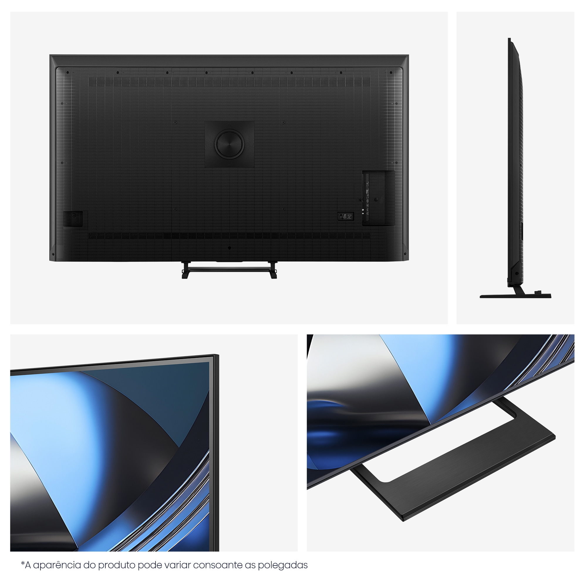 TV Hi-QLED MiniLED 55" (139 cm) Hisense Série U7SE 55U7SE SMT Preto-12