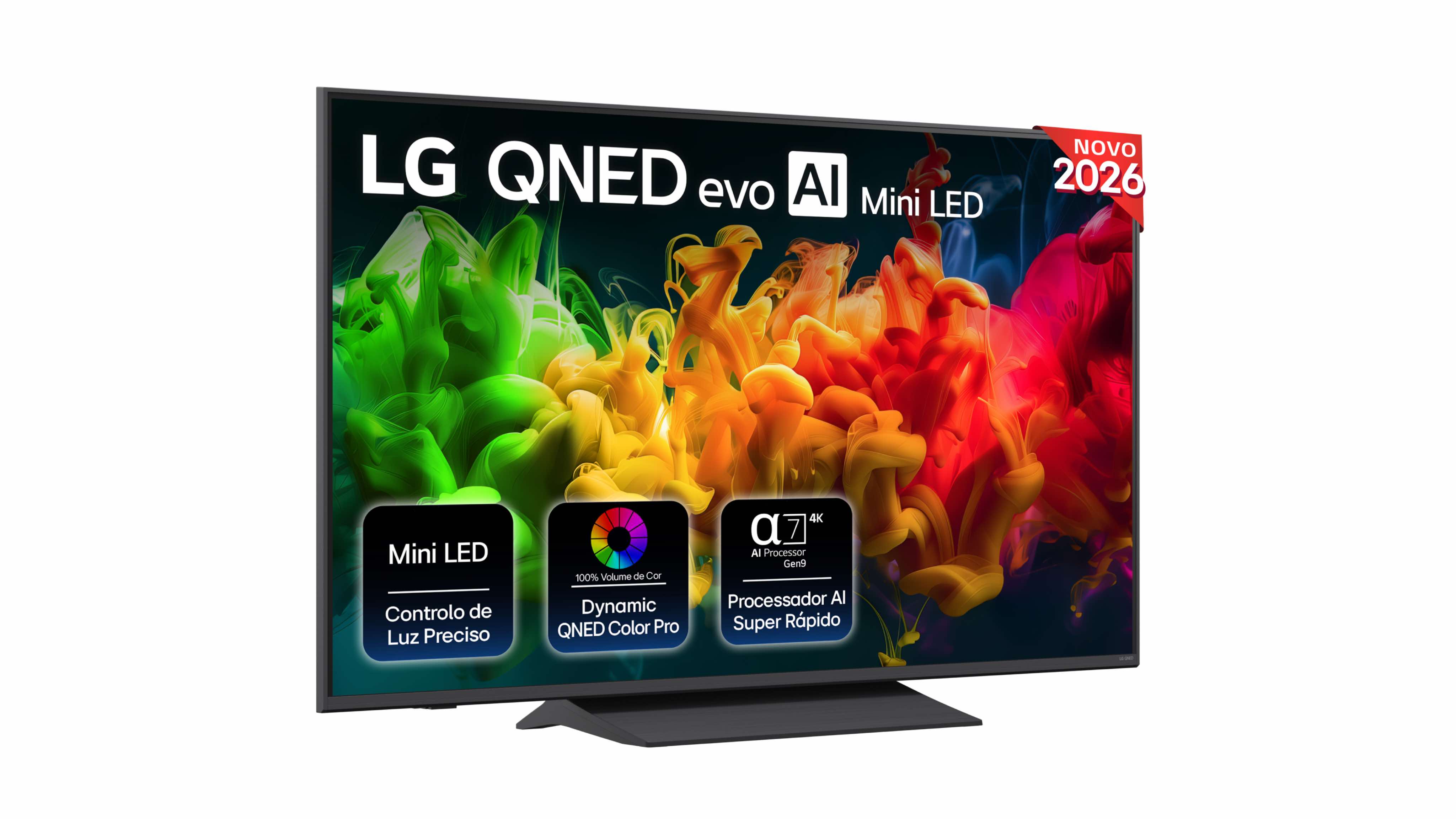 Imagem 0 de TV QNED Evo 81 AI LG 55" (139cm) Mini LED 55QNED81B6A.AEU