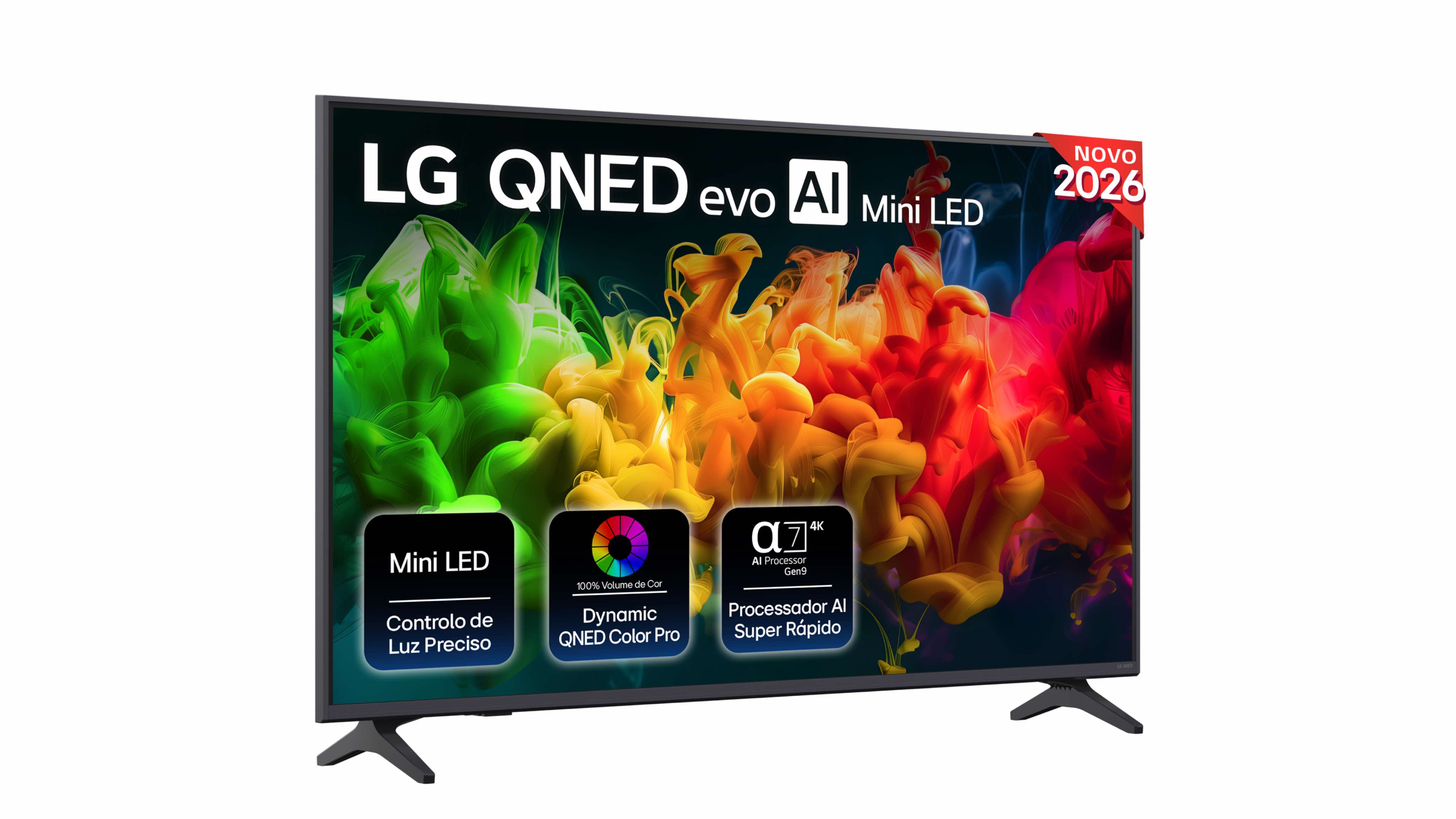Imagem 0 de TV QNED Evo 81 AI LG 50" (126cm) Mini LED 50QNED81B6C.AEU