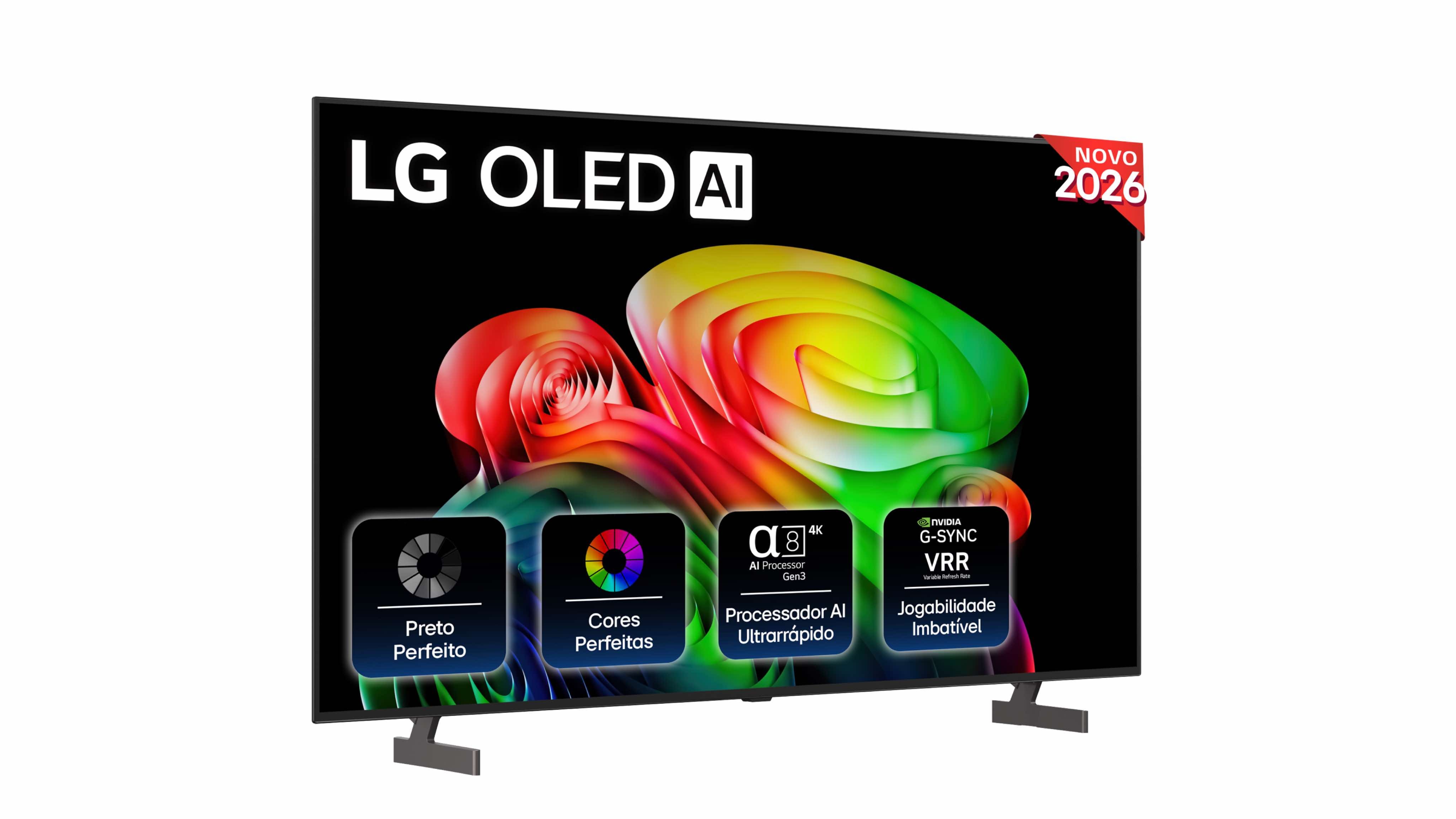 Imagem 0 de TV OLED LG 48" (121 cm) AI 4K B6E OLED48B6ELC.AEU Smart TV