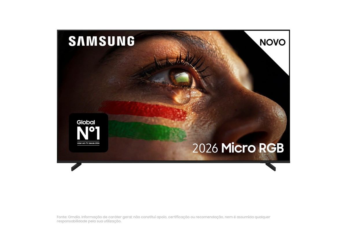 TV Micro RGB 55" (138 cm) Samsung R85H 4K TMR55R85HAUXXC Vision AI Smart TV Preto-16