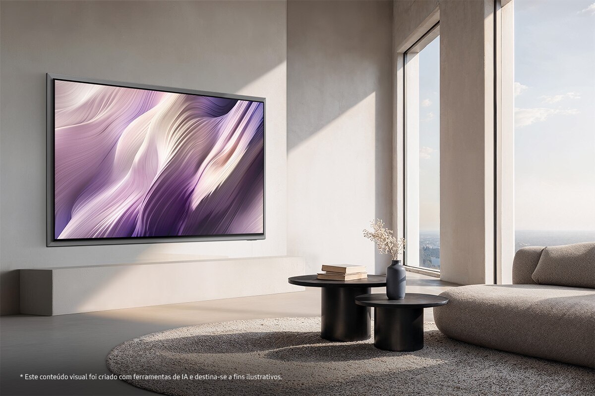 TV OLED 55" (138 cm) S99H 4K SEM Reflexos Samsung TQ55S99HATXXC Vision AI Smart TV 17