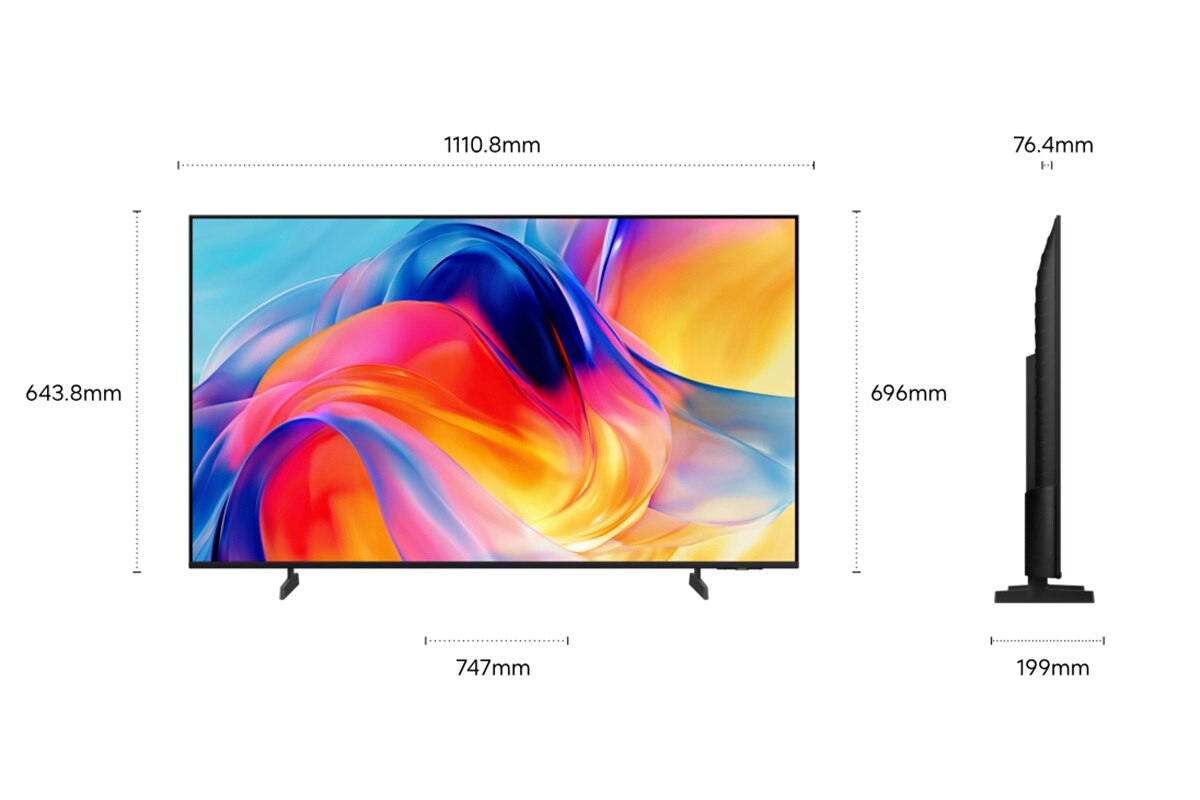 TV Mini LED 50" (125 cm) M70H 4K Samsung  TU50M70HAUXXC Vision AI Smart TV Preto-3