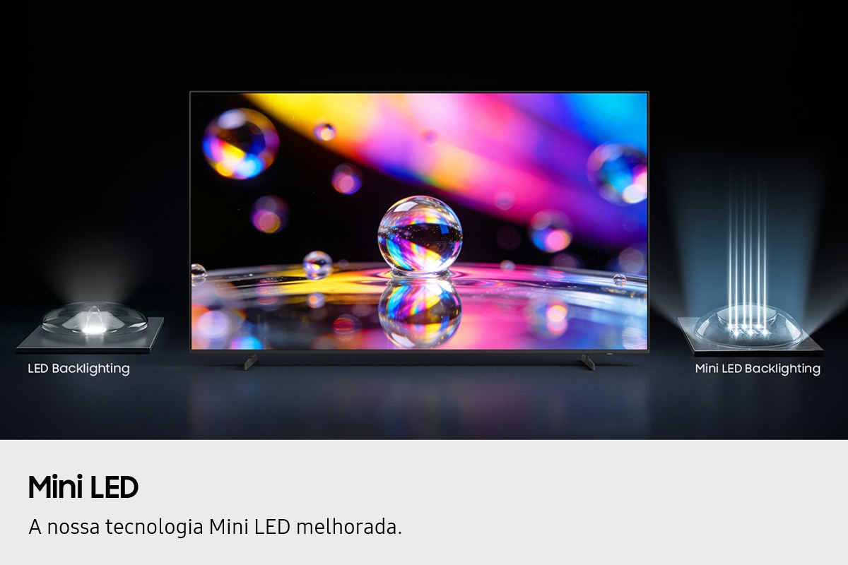 TV Mini LED 55" (138 cm) Samsung M80H 4K TU55M80HAUXXC Vision AI Smart TV Preto-5