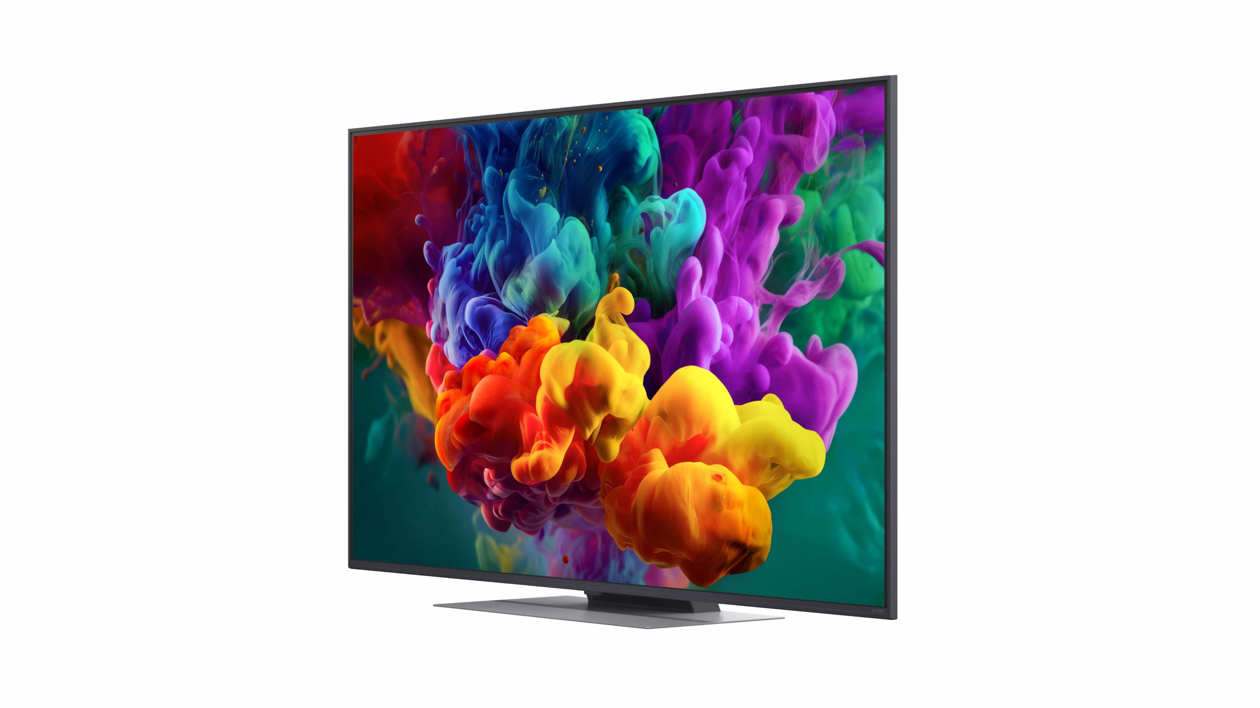 TV QNED evo AI Mini LED 55" (139 cm) LG 55QNED87B6A.AEU 4K, Smart TV Cinzento escuro / Preto-6