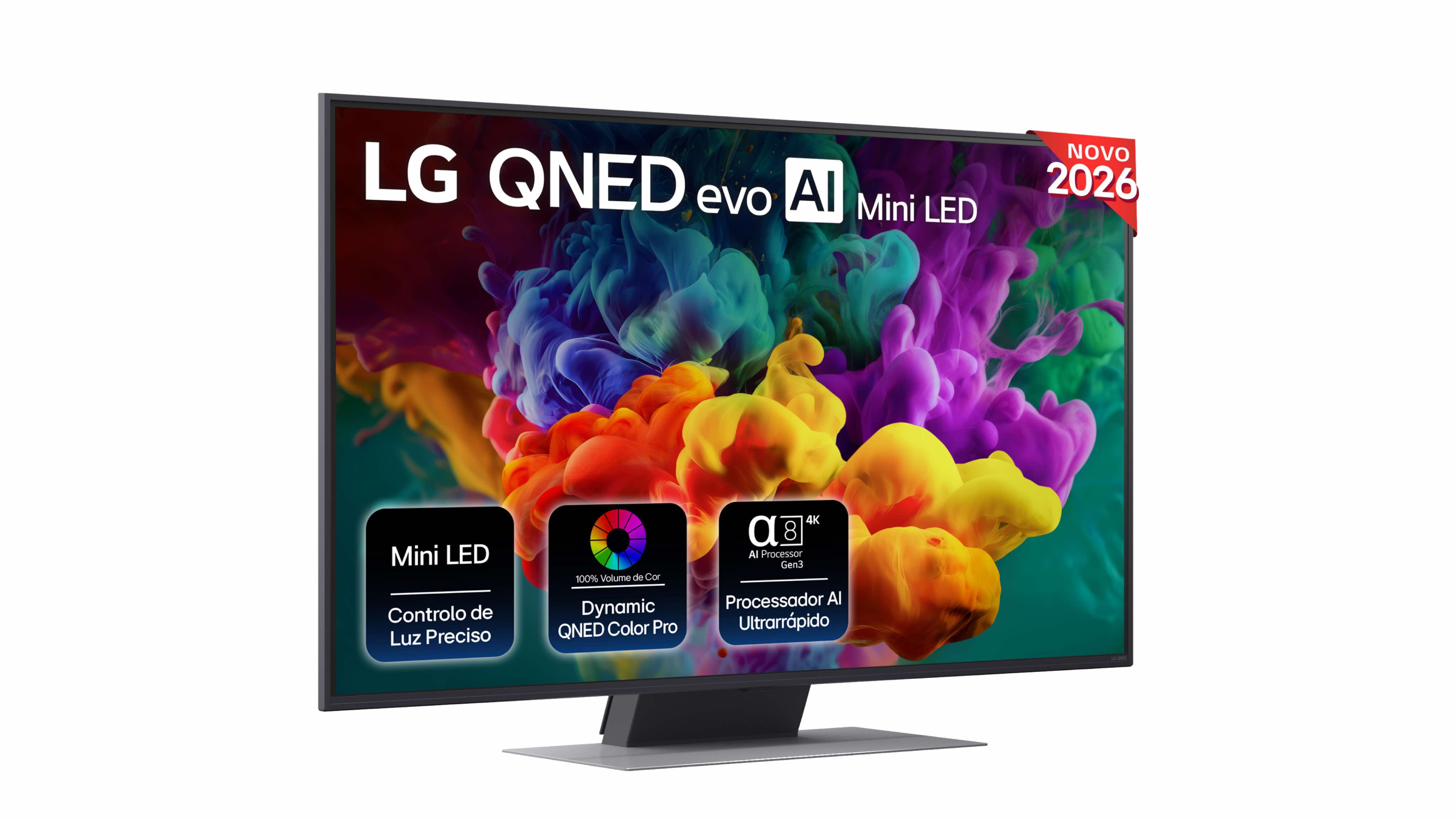 Imagem 0 de TV QNED evo AI Mini LED 50" (126 cm) LG  50QNED87B6A.AEU 4K, Smart TV