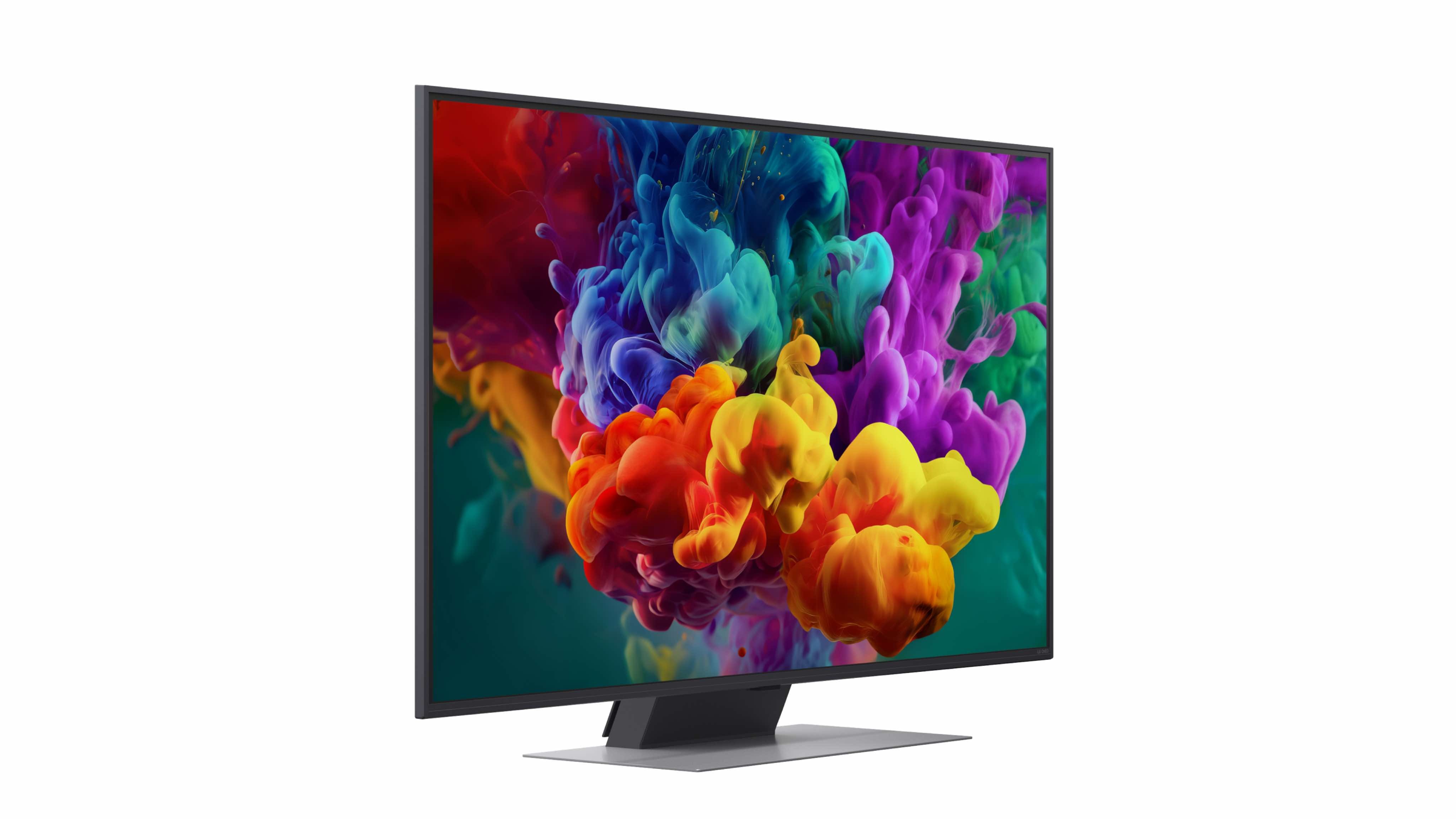 TV QNED evo AI Mini LED 50" (126 cm) LG 50QNED87B6A.AEU 4K, Smart TV Cinzento escuro / Preto-4