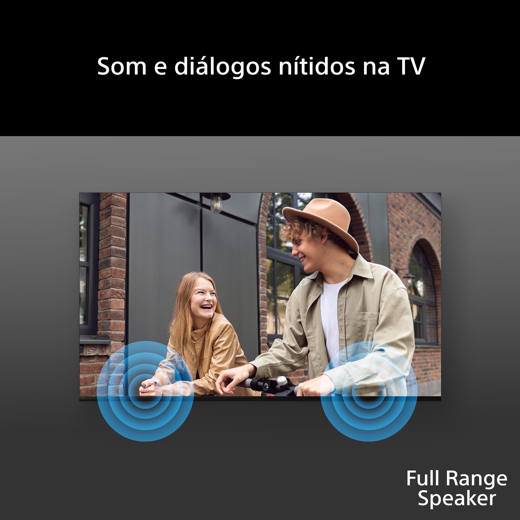 TV LED 50" (126 cm) Sony BRAV2 II  K50S25M2PB.CEI 4K Google Preto-5