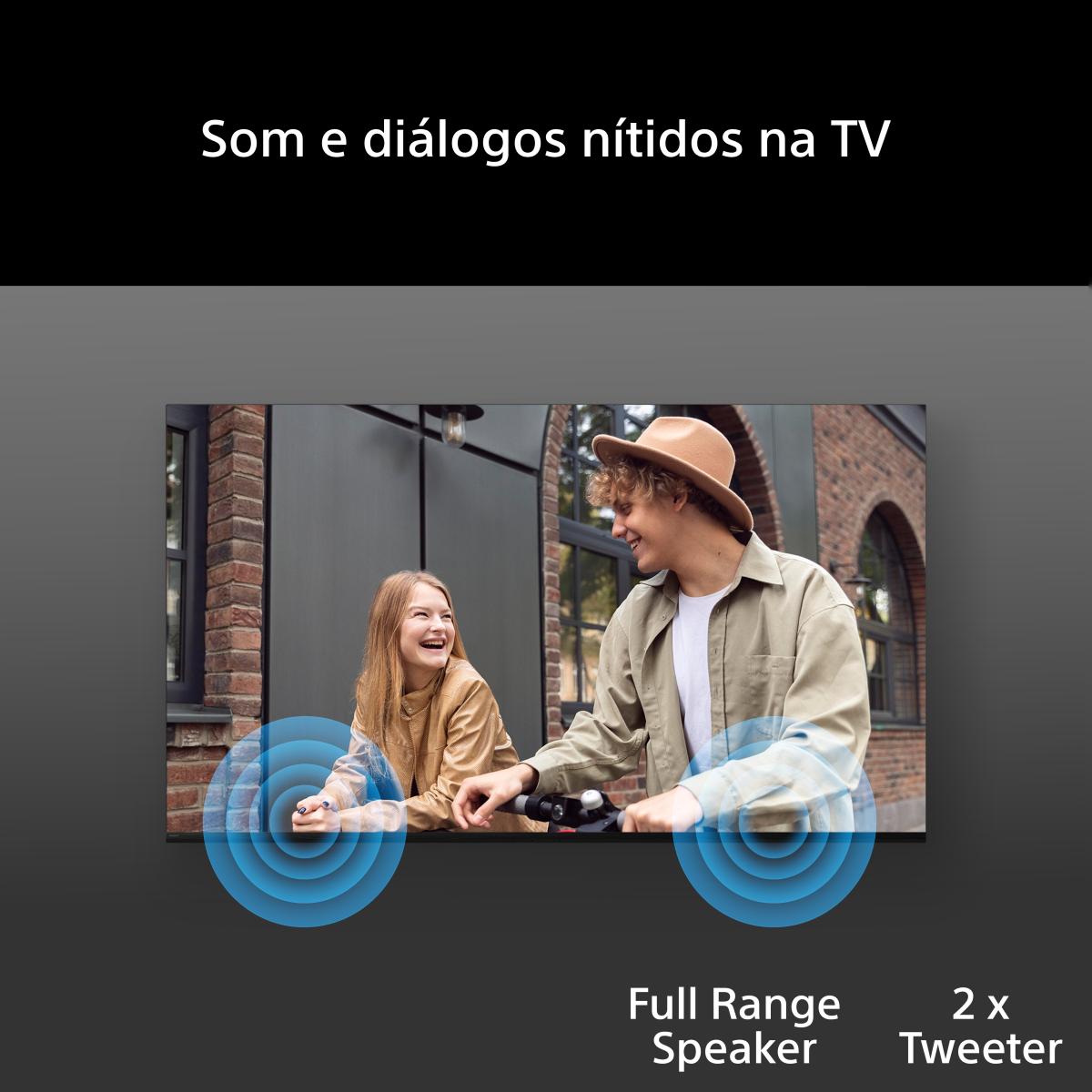 TV OLED 48" Sony BRAVIA 6 48A65 4K HDR, Dolby, Vision/Atmos, Google TV/Cast, Apple Airplay, Game Menu, Ideal PS5, 120 Hz Preto-5
