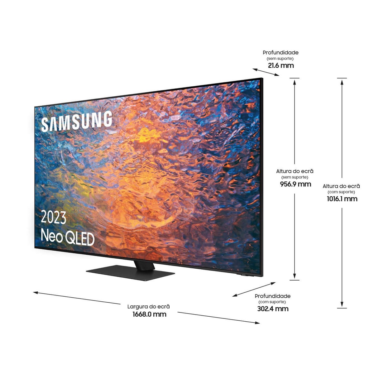 TV Samsung Neo QLED 4K 75" Smart TV QN95C 2023 Preto-10