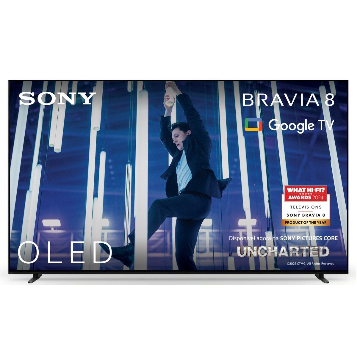 Imagem 0 de TV Sony Bravia 8 OLED 65" 65XR80 4K UHD Google TV 2024
