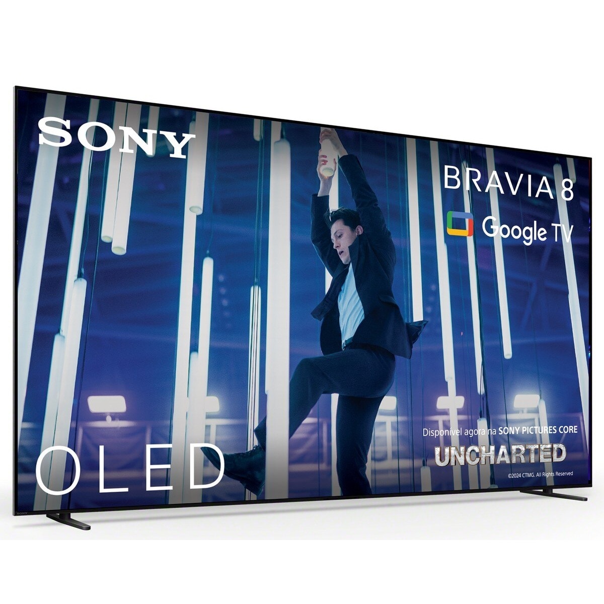 TV OLED 65" Bravia 8 Sony K65XR80PAEP 4K UHD Google TV 3