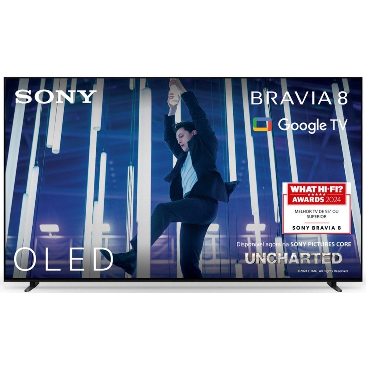 Imagem 0 de TV Smart TV Sony Bravia XR Série XR80 77" 195,6cm OLED 4K UHD Google TV