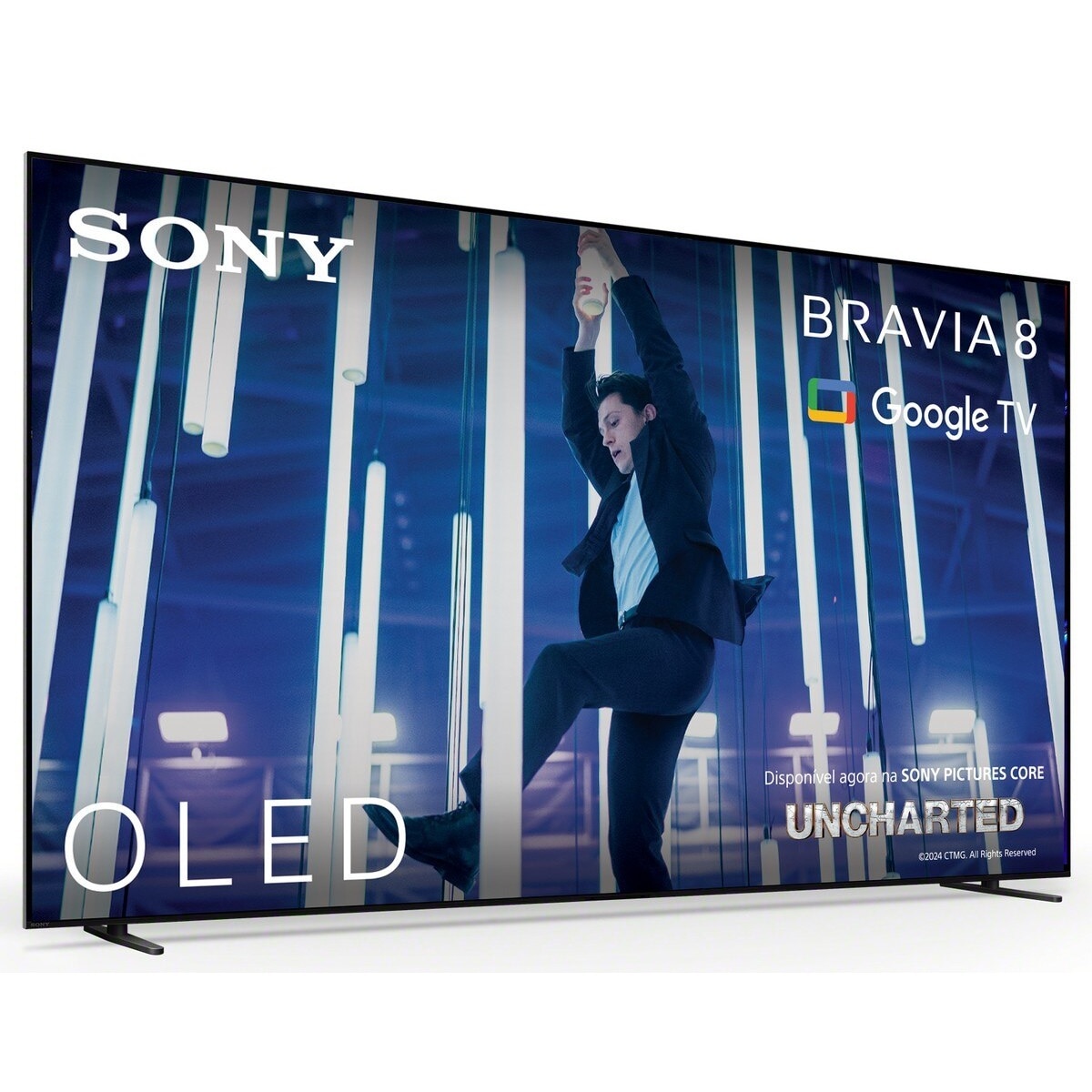 TV OLED 77" (195,6 cm) Bravia 8 Sony K55XR80PAEP 4K UHD Google TV Preto-3