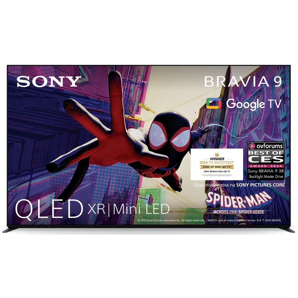 Imagem 0 de TV Sony Bravia 9 QLED 75" ( 189 cm) 75XR90 4K UHD Google TV 2024