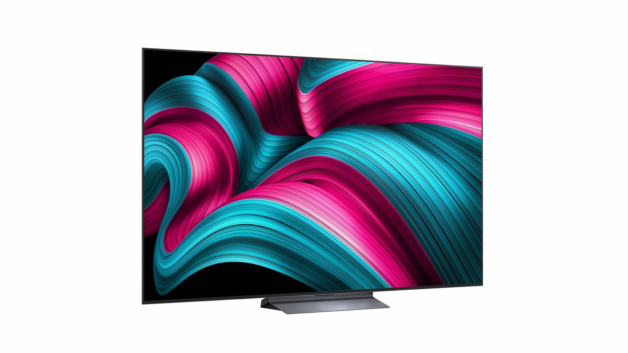 TV OLED LG 77" (195 cm) Evo AI 4K C56 OLED77C56LB.AEU Smart TV Preto-2