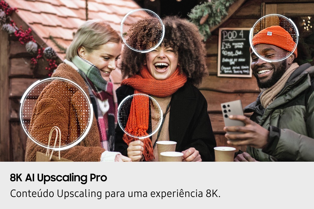 TV Samsung 85" Neo QLED 8K TQ85QN990FTXXC Preto-4