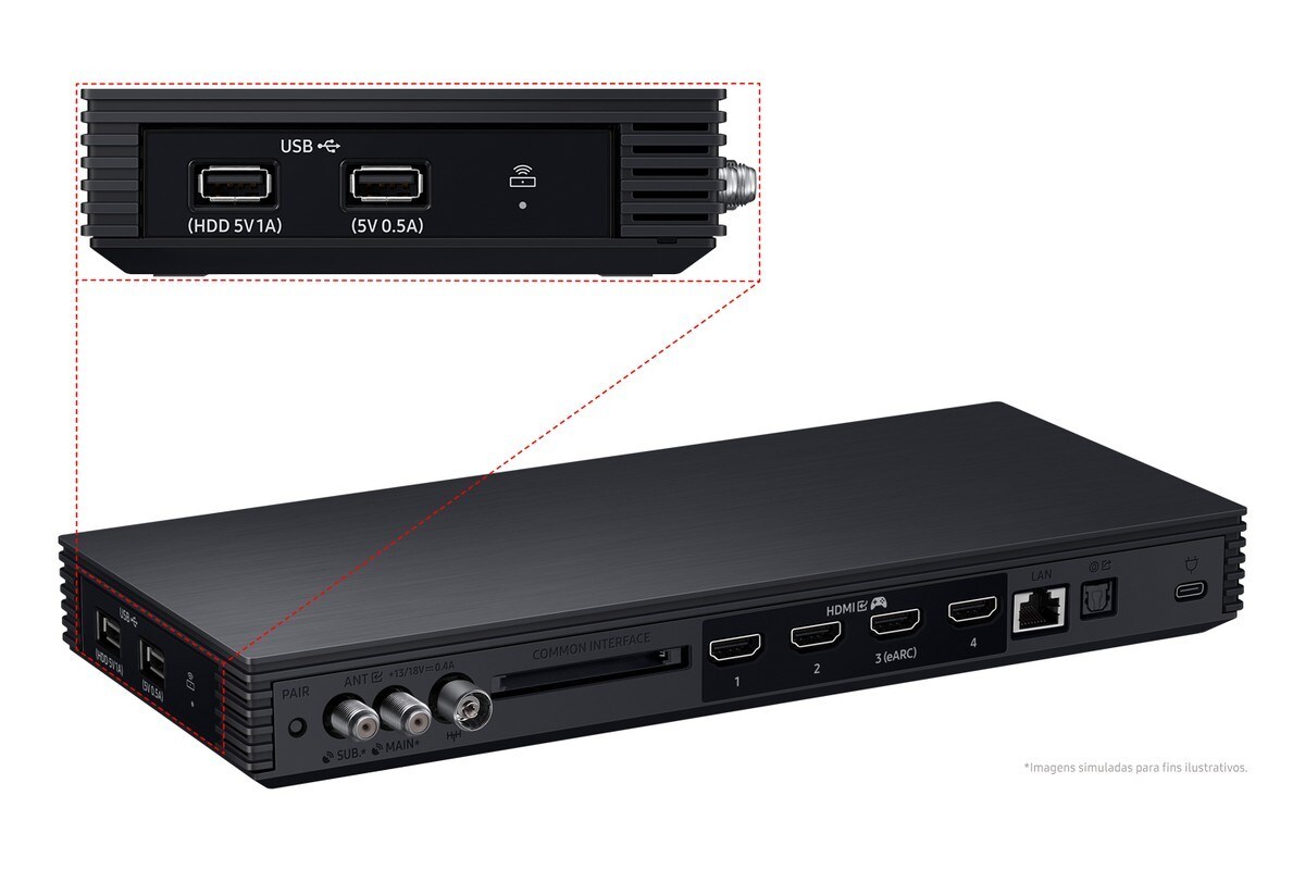 TV Samsung 85" Neo QLED 8K TQ85QN990FTXXC Preto-9