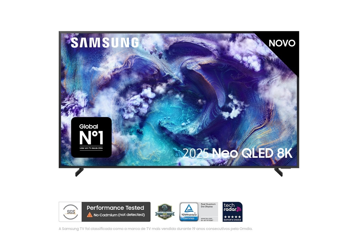 TV Samsung 75" Neo QLED 8K TQ75QN900FTXXC Preto-2