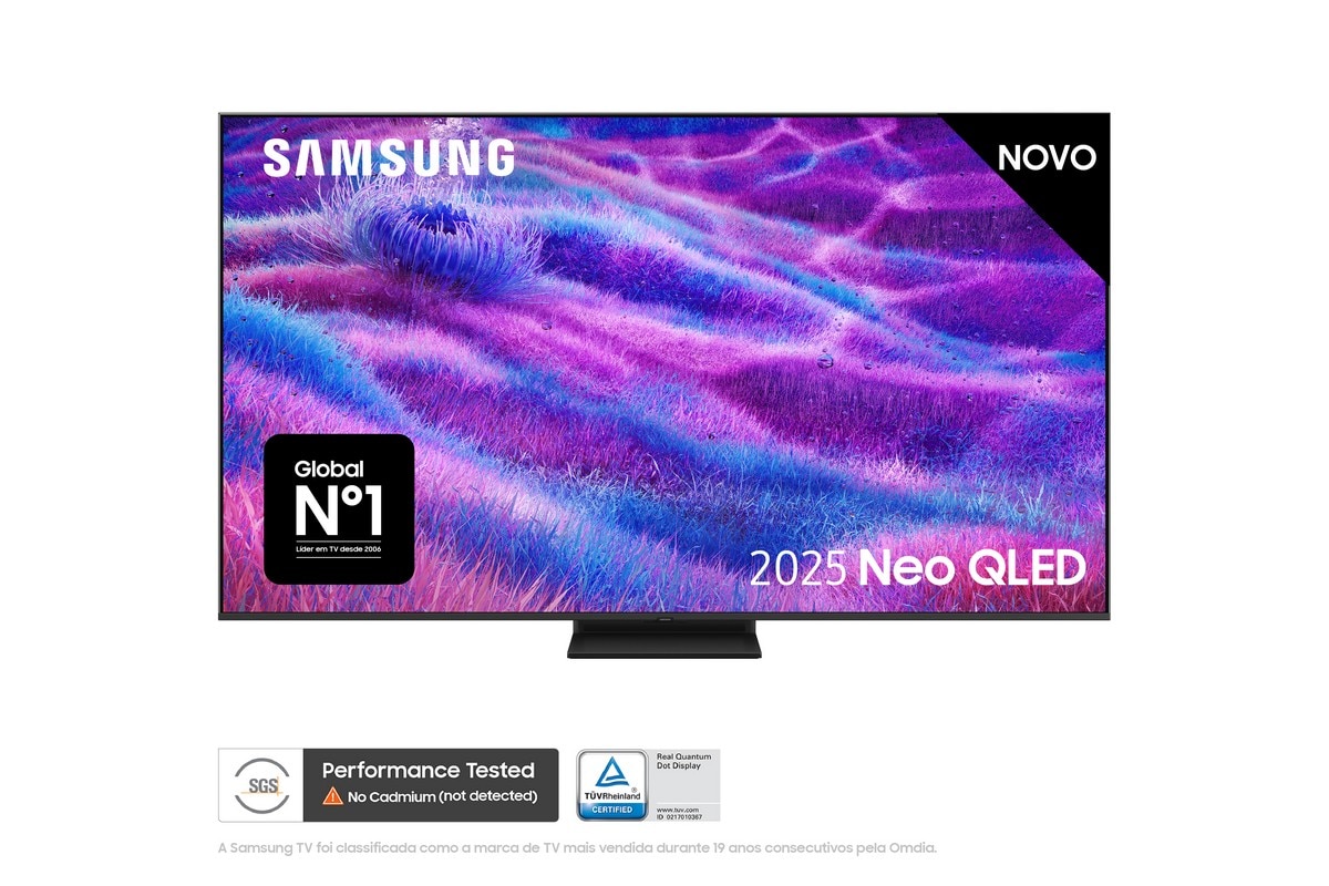 TV Samsung 85" Neo QLED 4K TQ85QN80FAUXXC Prata-2