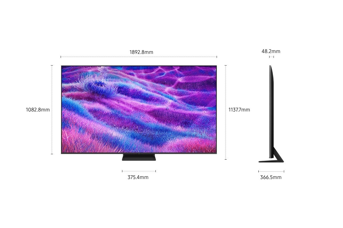 TV Samsung 85" Neo QLED 4K TQ85QN80FAUXXC Prata-7