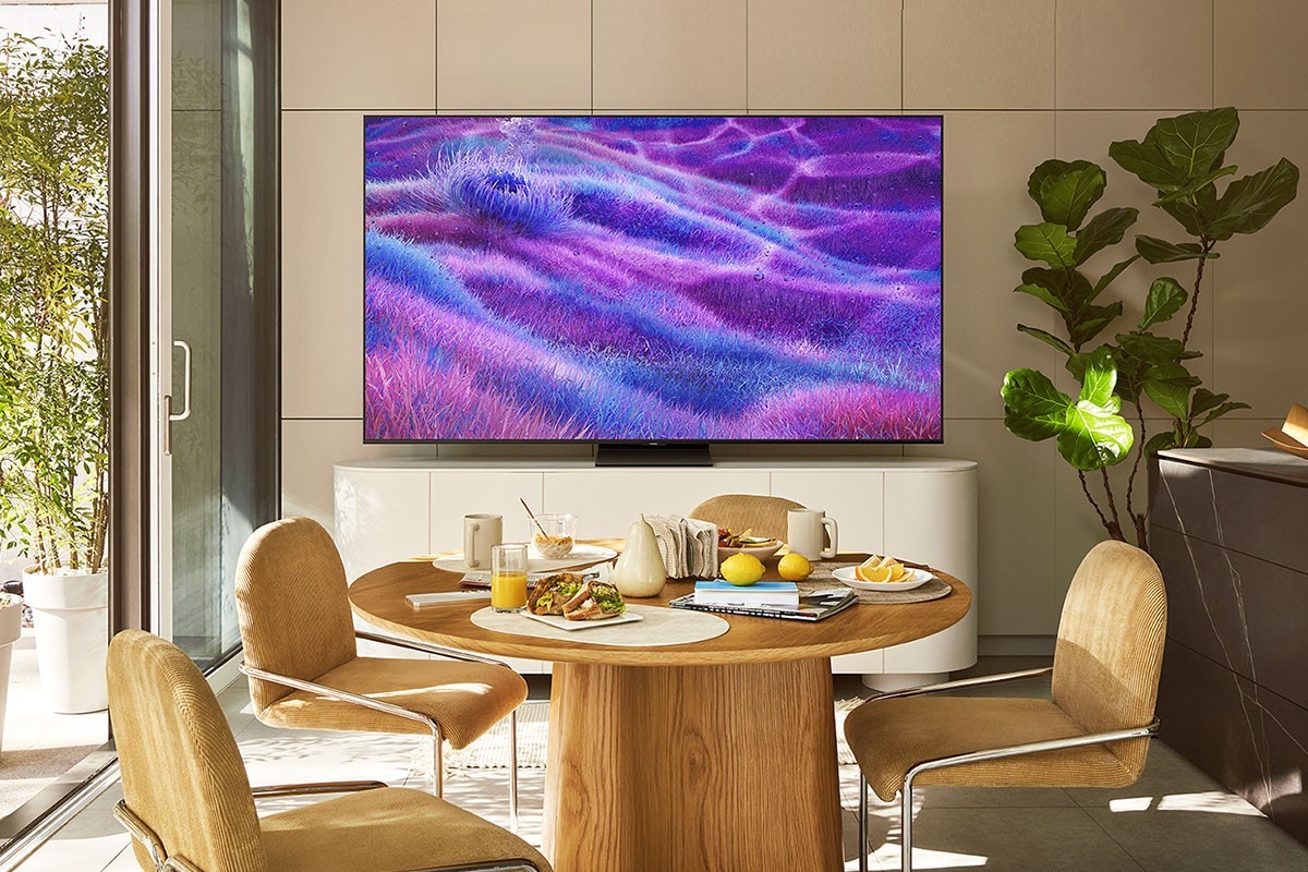 TV Samsung 85" Neo QLED 4K TQ85QN80FAUXXC Prata-8