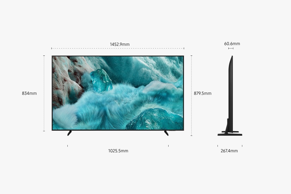 TV Samsung 65" QLED 4K TQ65Q7FAAUXXC Preto-8